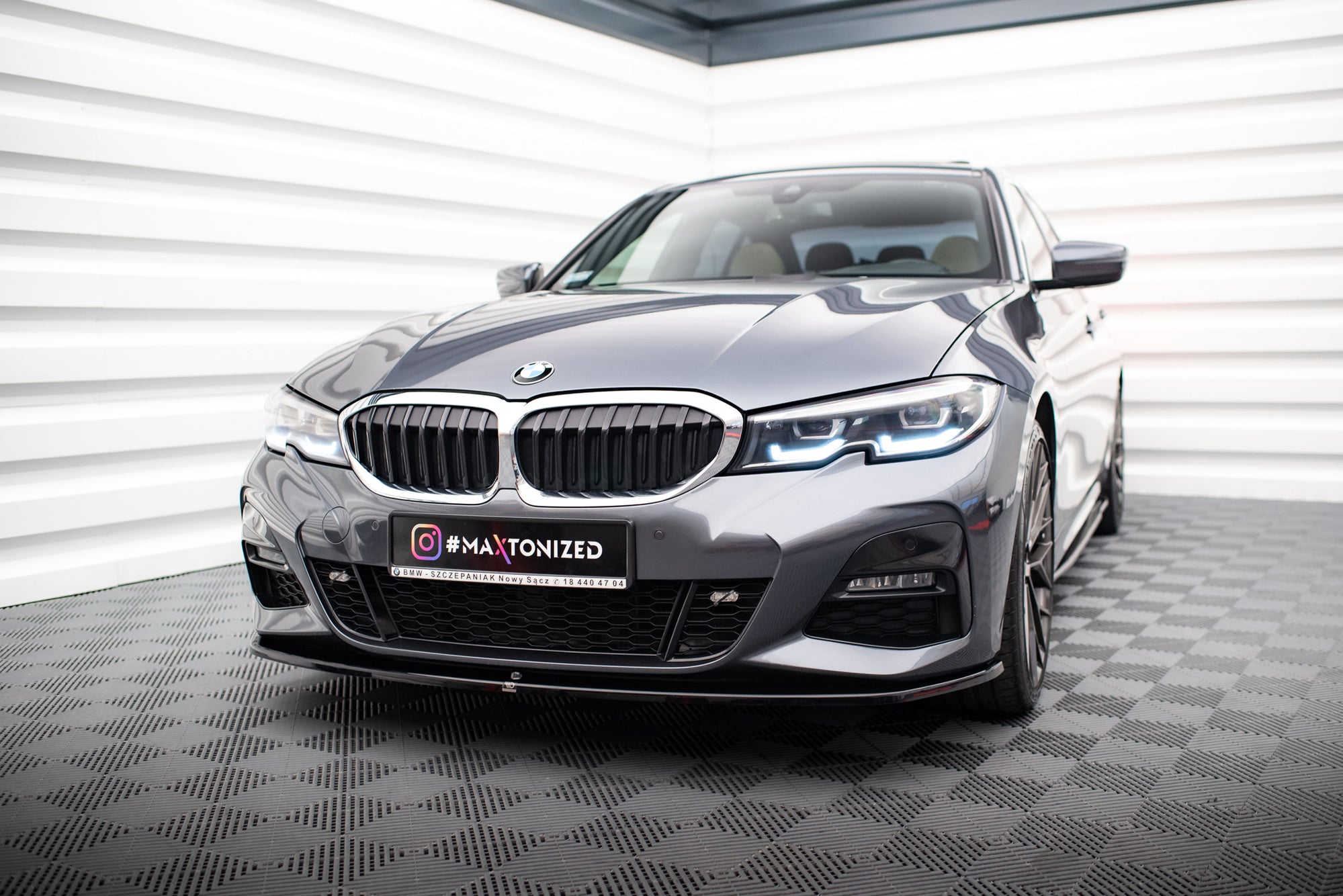 Maxton Design Splitter delantero V.3 para BMW 3 M-Pack G20 - imagen 1