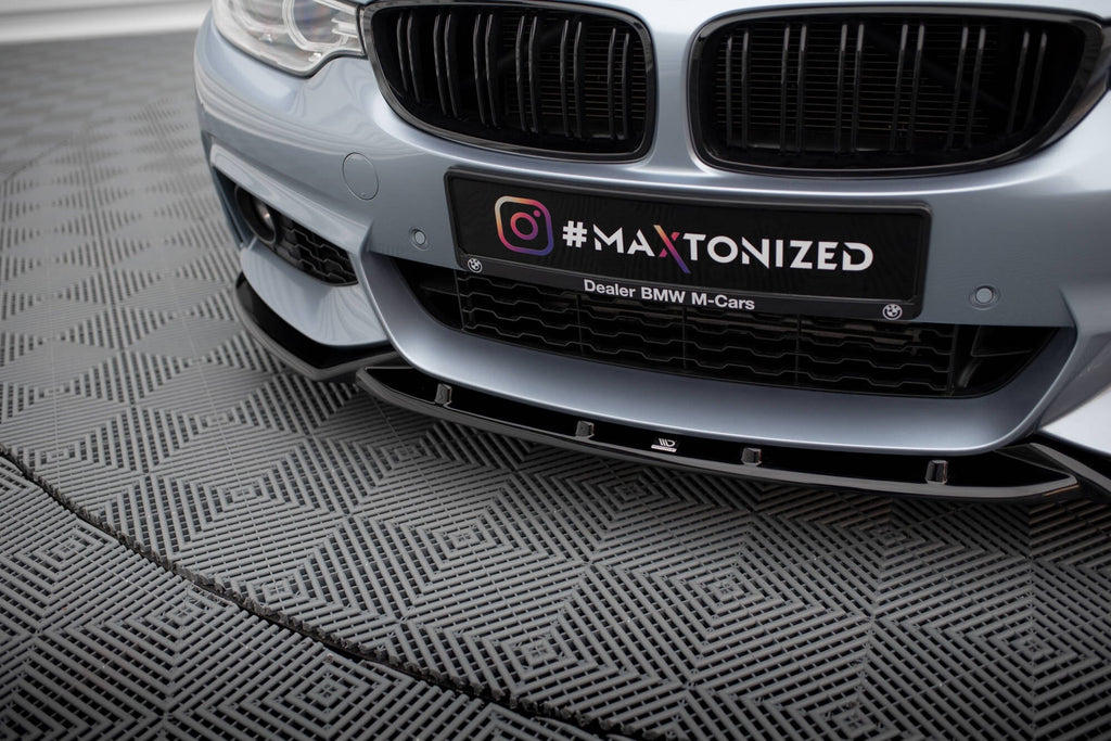 Maxton Design Splitter delantero V.3 para BMW 4 Coupe / Gran Coupe / Cabrio M-Pack F32 / F36 / F33 - imagen 3
