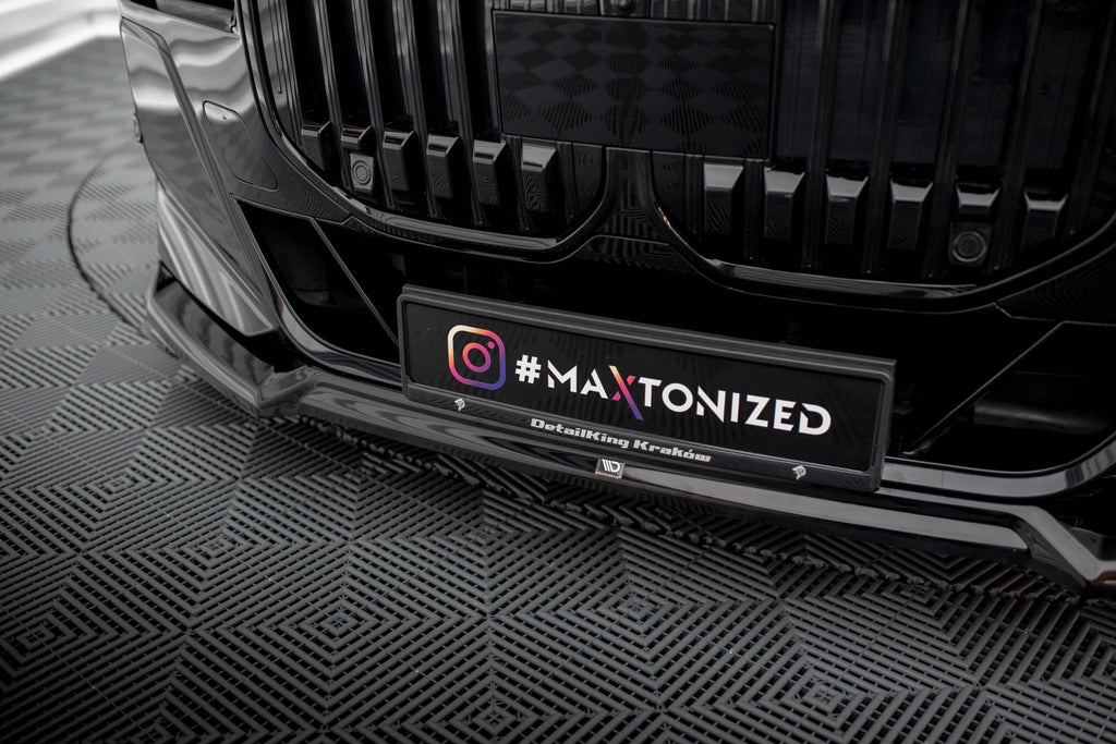 Maxton Design Splitter delantero V.3 para BMW 7 M-Pack / M760e / i7 M-Pack G70 - imagen 3