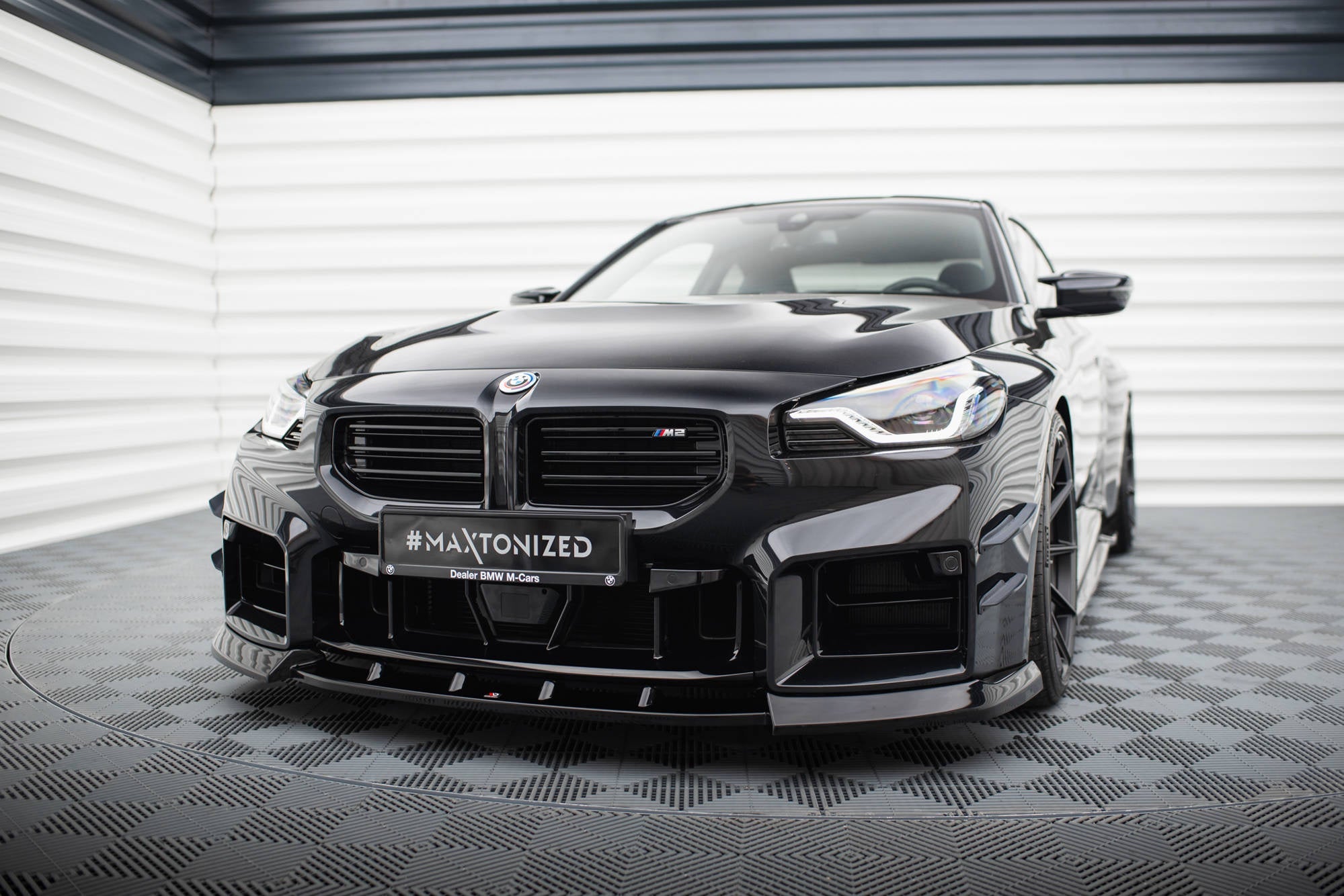 Maxton Design Splitter delantero V.3 para BMW M2 G87 - imagen 1