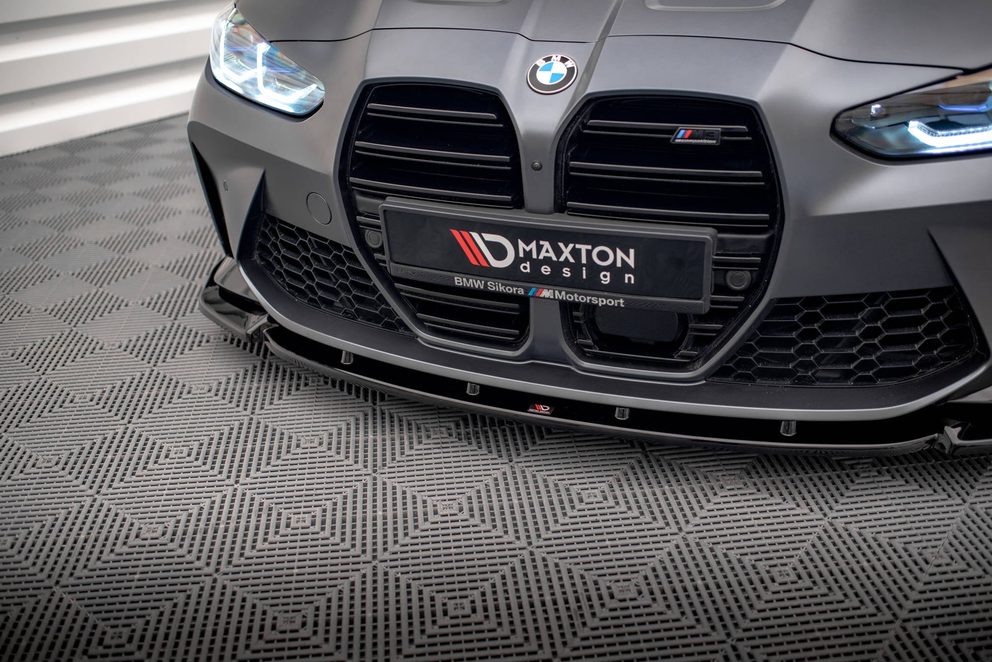 Maxton Design Splitter delantero V.3 para BMW M3 Sedan / Touring G80 / G81 - imagen 2