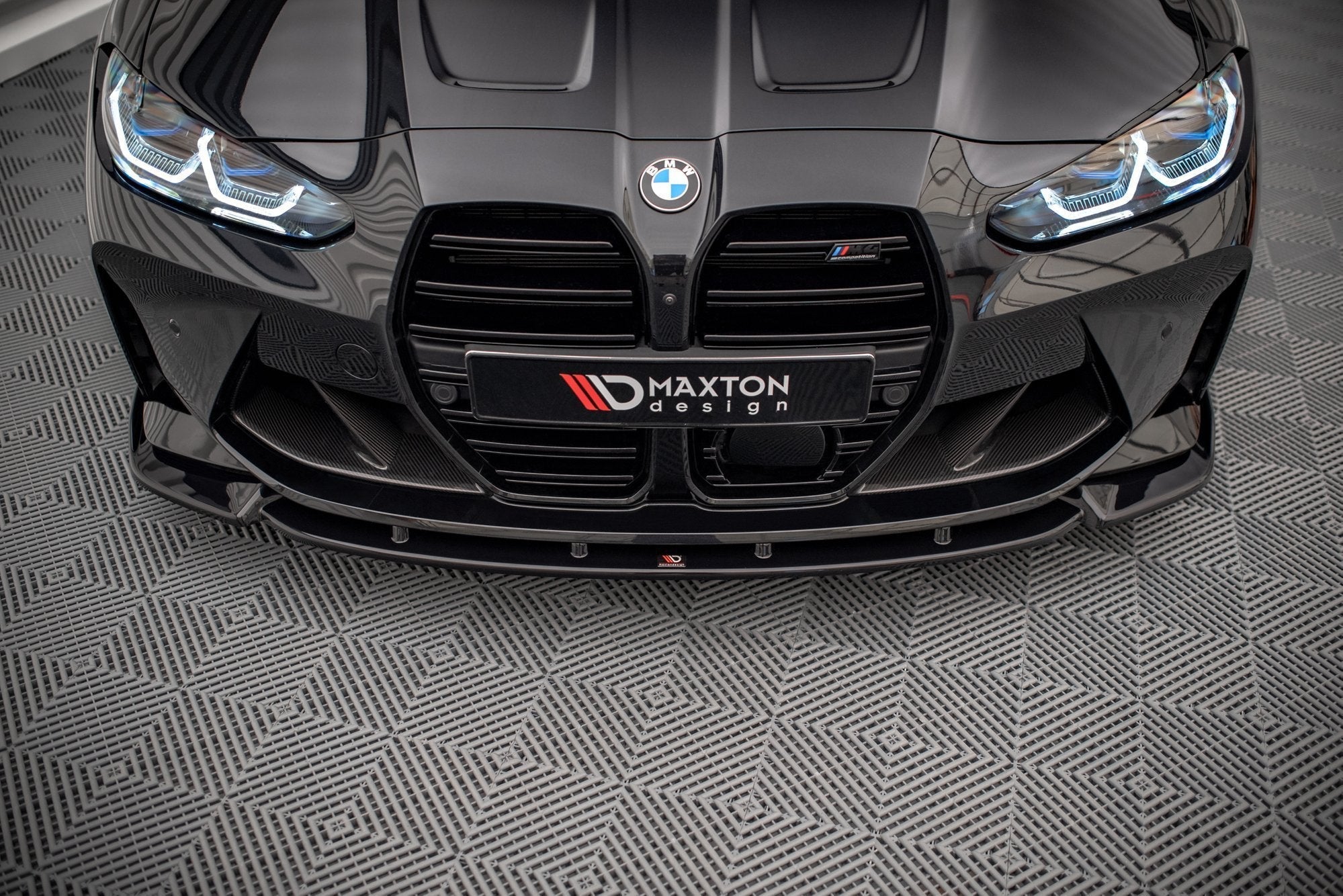 Maxton Design Splitter delantero V.3 para BMW M4 G82 / G82 Facelift - imagen 2