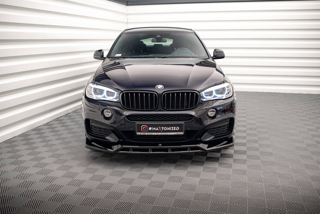 Maxton Design Splitter delantero V.3 para BMW X6 M-Pack F16 - imagen 2