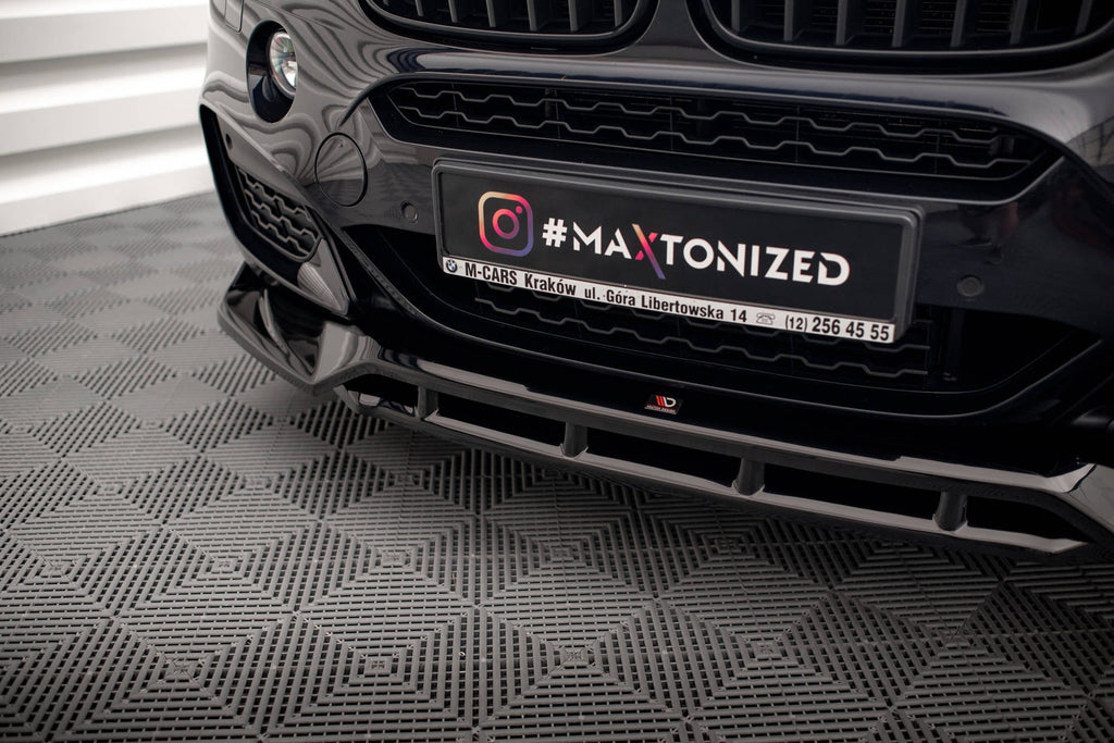 Maxton Design Splitter delantero V.3 para BMW X6 M-Pack F16 - imagen 3