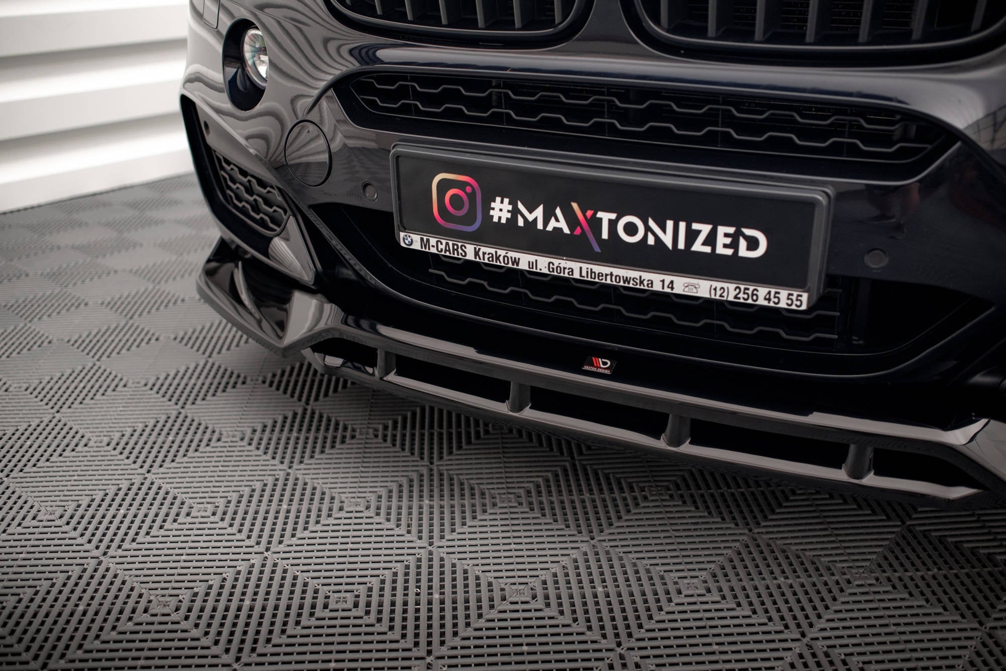 Maxton Design Splitter delantero V.3 para BMW X6 M-Pack F16 - imagen 3