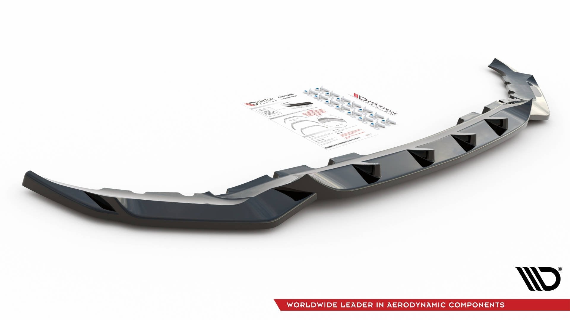 Maxton Design Splitter delantero V.3 para BMW X7 M-Pack G07 - imagen 3