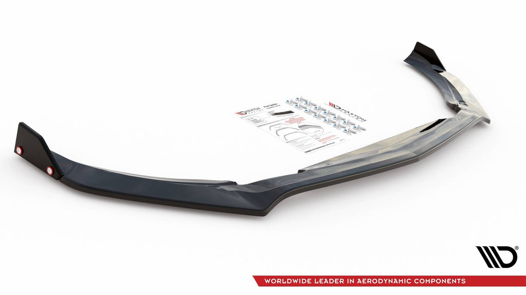 Maxton Design Splitter delantero V.3 + Flaps para Mercedes-AMG A 45 S Aero Pack W177 - imagen 3