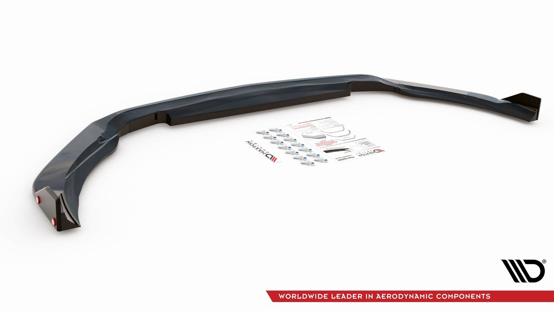 Maxton Design Splitter delantero V.3 + Flaps para Mercedes-AMG A 45 S Aero Pack W177 - imagen 4