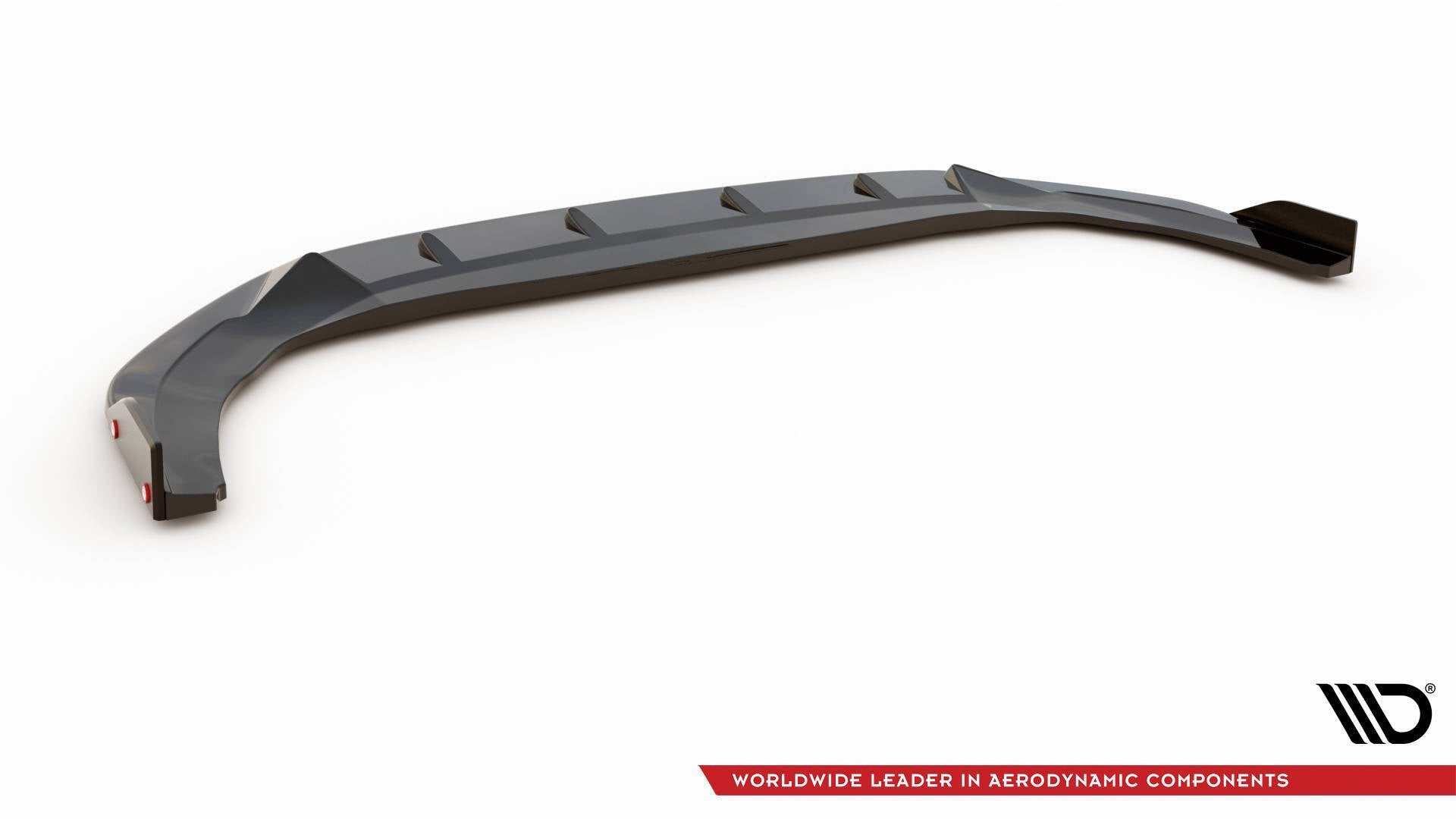 Maxton Design Splitter delantero V.3 + Flaps para Volkswagen Golf GTI / GTE / GTD / R-Line Mk8 - imagen 5