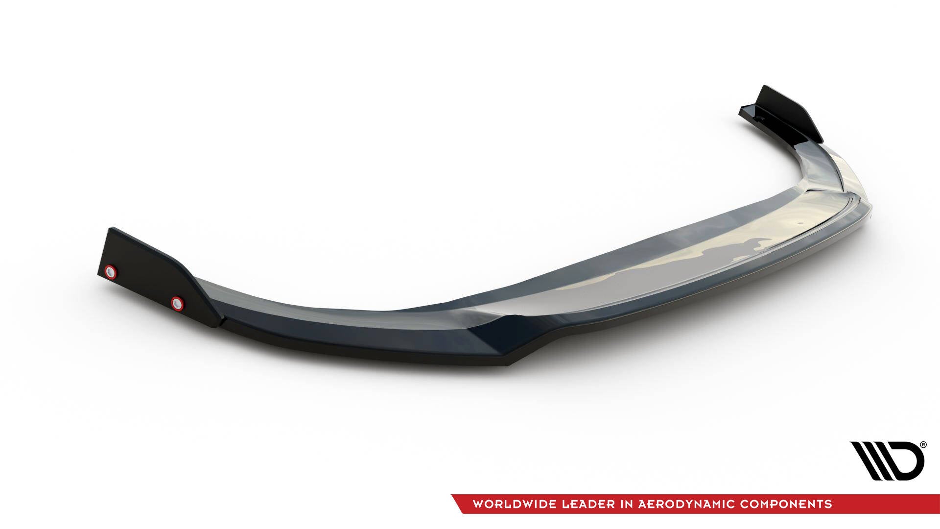 Maxton Design Splitter delantero V.3 + Flaps para Volkswagen Golf GTI / GTE / R-Line Mk8 Facelift - imagen 4