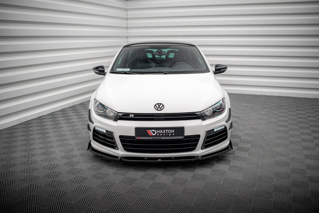Maxton Design Splitter delantero V.3 + Flaps para Volkswagen Scirocco R Mk3 - imagen 2