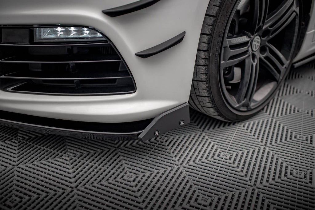 Maxton Design Splitter delantero V.3 + Flaps para Volkswagen Scirocco R Mk3 - imagen 4