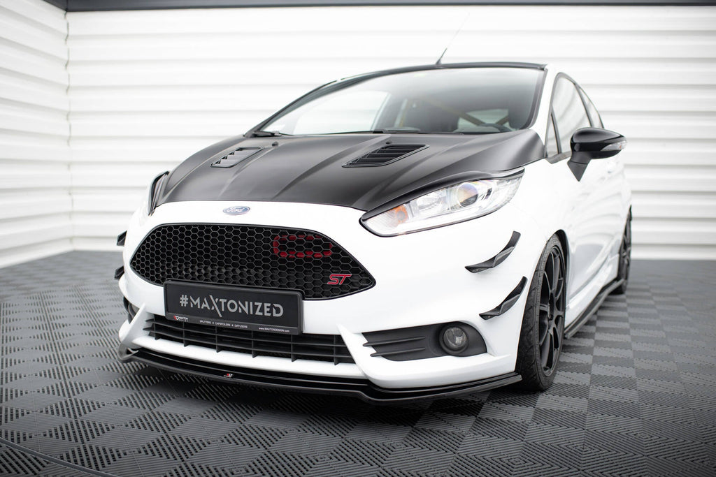 Maxton Design Splitter delantero V.3 para Ford Fiesta ST Mk7 Facelift - imagen 1