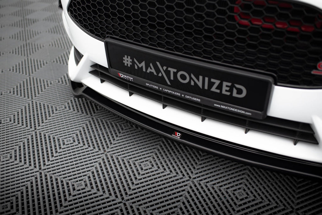 Maxton Design Splitter delantero V.3 para Ford Fiesta ST Mk7 Facelift - imagen 3