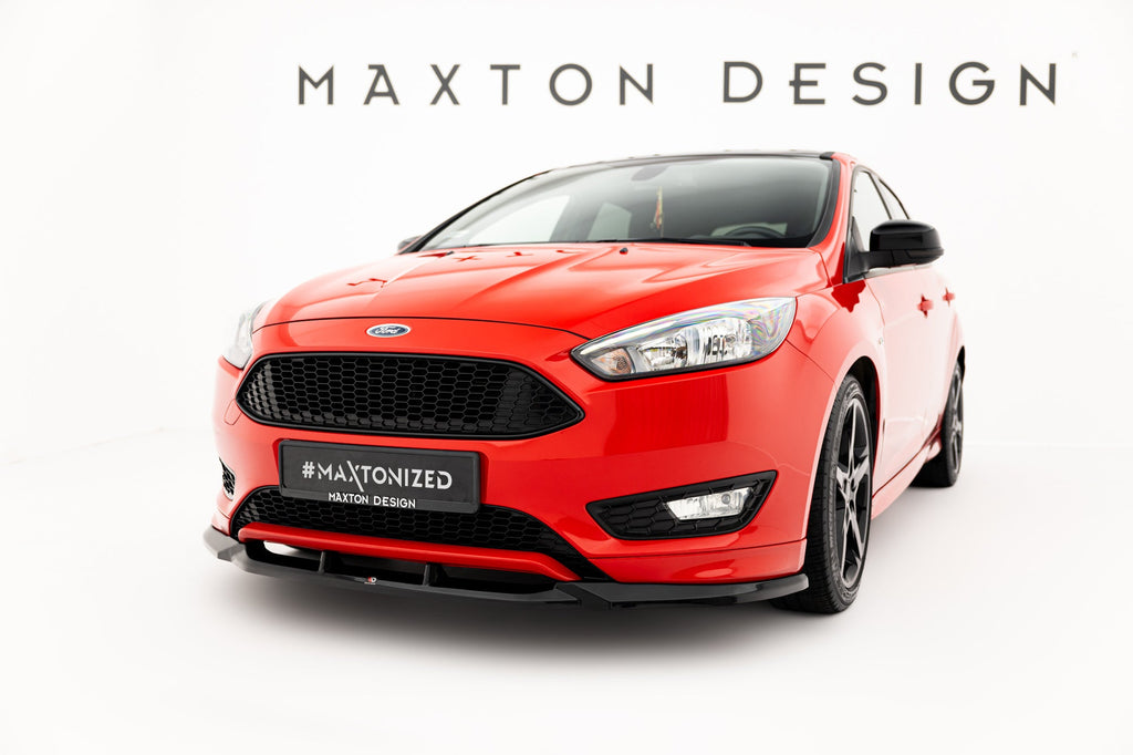 Maxton Design Splitter delantero V.3 para Ford Focus ST-Line Mk3 Facelift - imagen 1