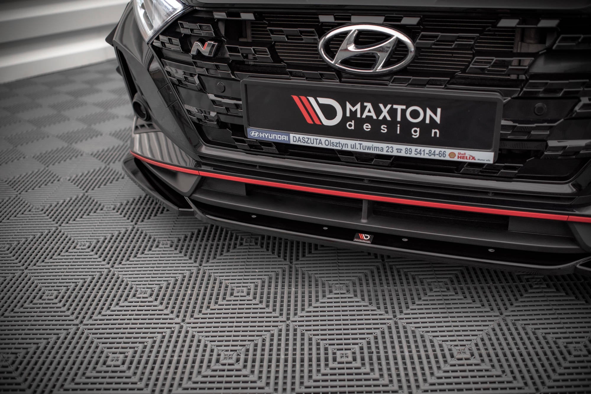 Maxton Design Splitter delantero V.3 para Hyundai I20 N Mk3 - imagen 3