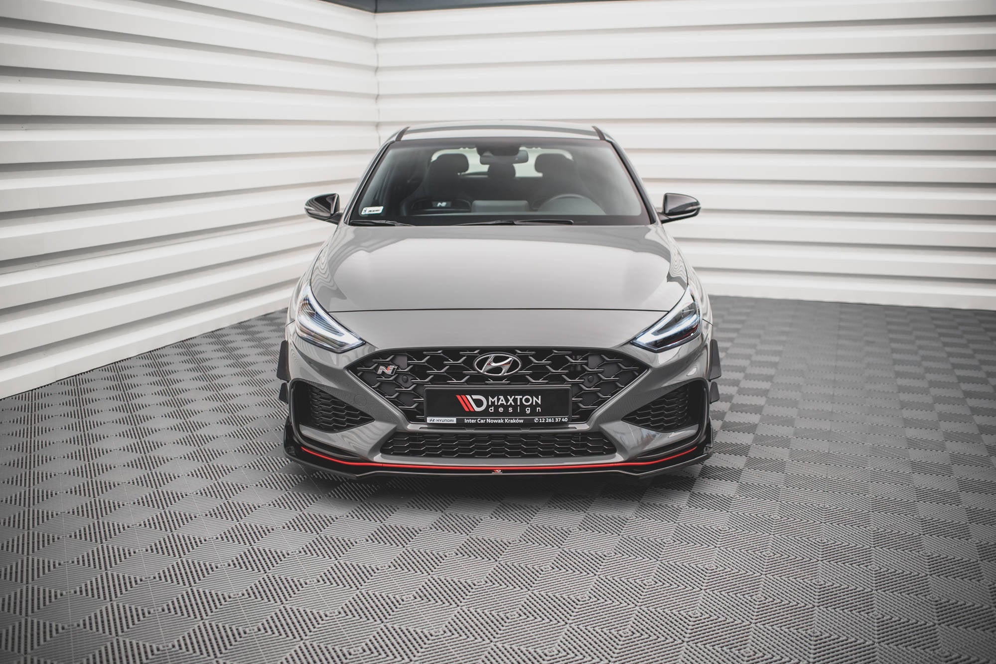 Maxton Design Splitter delantero V.3 para Hyundai I30 N / I30 N-Line Hatchback/Fastback Mk3 Facelift - imagen 2