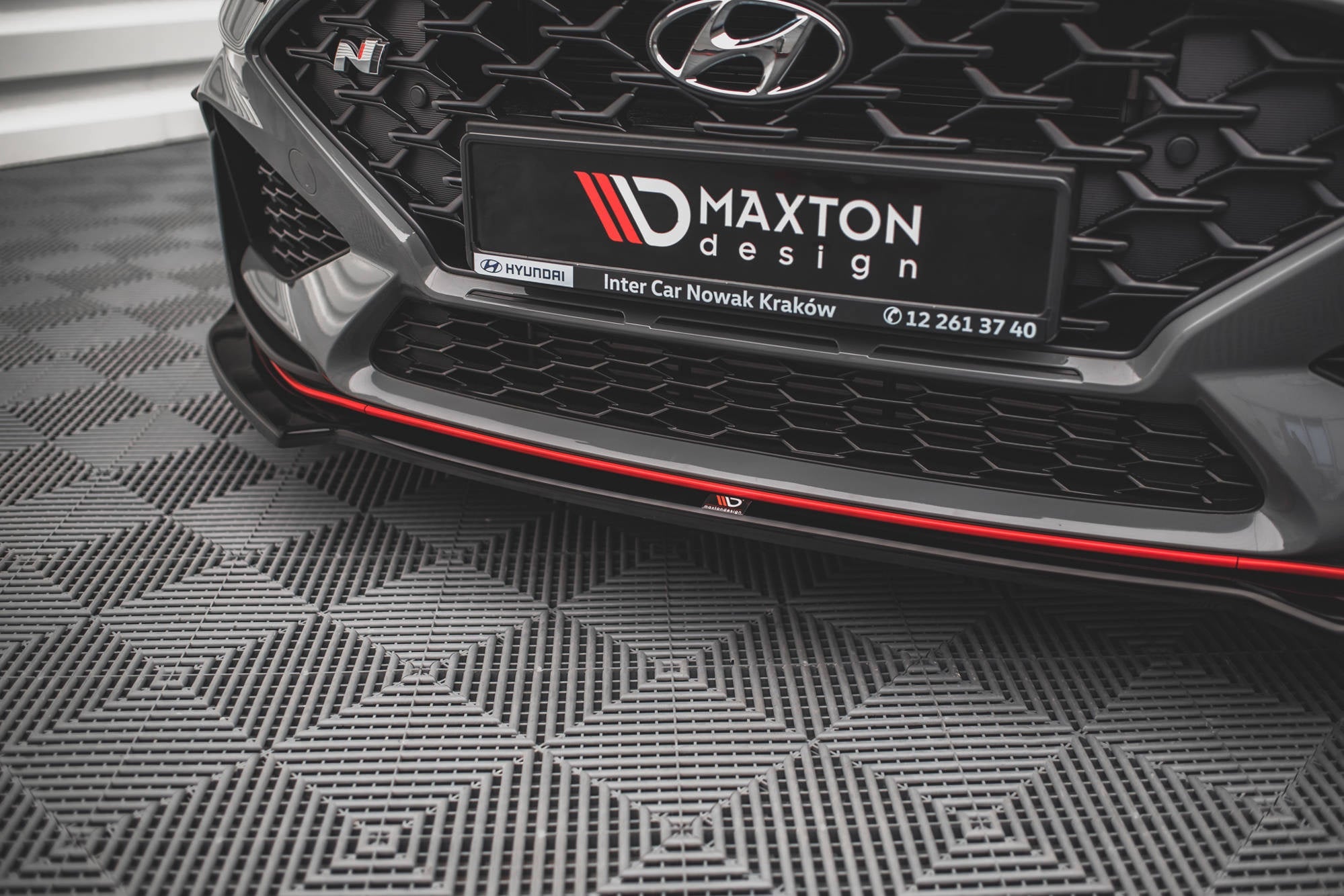 Maxton Design Splitter delantero V.3 para Hyundai I30 N / I30 N-Line Hatchback/Fastback Mk3 Facelift - imagen 3