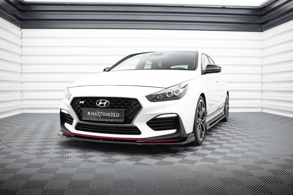 Maxton Design Splitter delantero V.3 para Hyundai I30 N Mk3 Hatchback/ Fastback - imagen 1