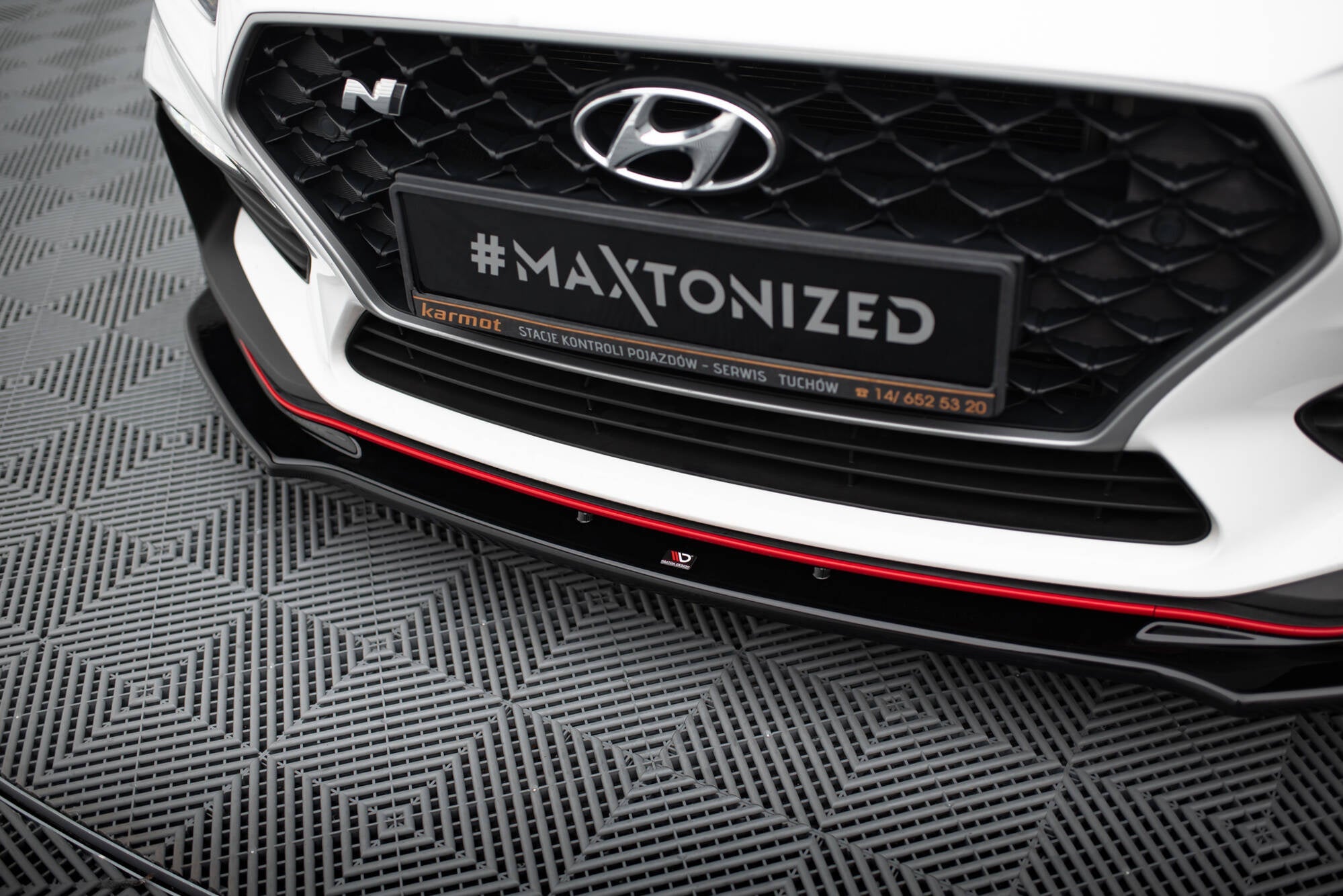 Maxton Design Splitter delantero V.3 para Hyundai I30 N Mk3 Hatchback/ Fastback - imagen 3