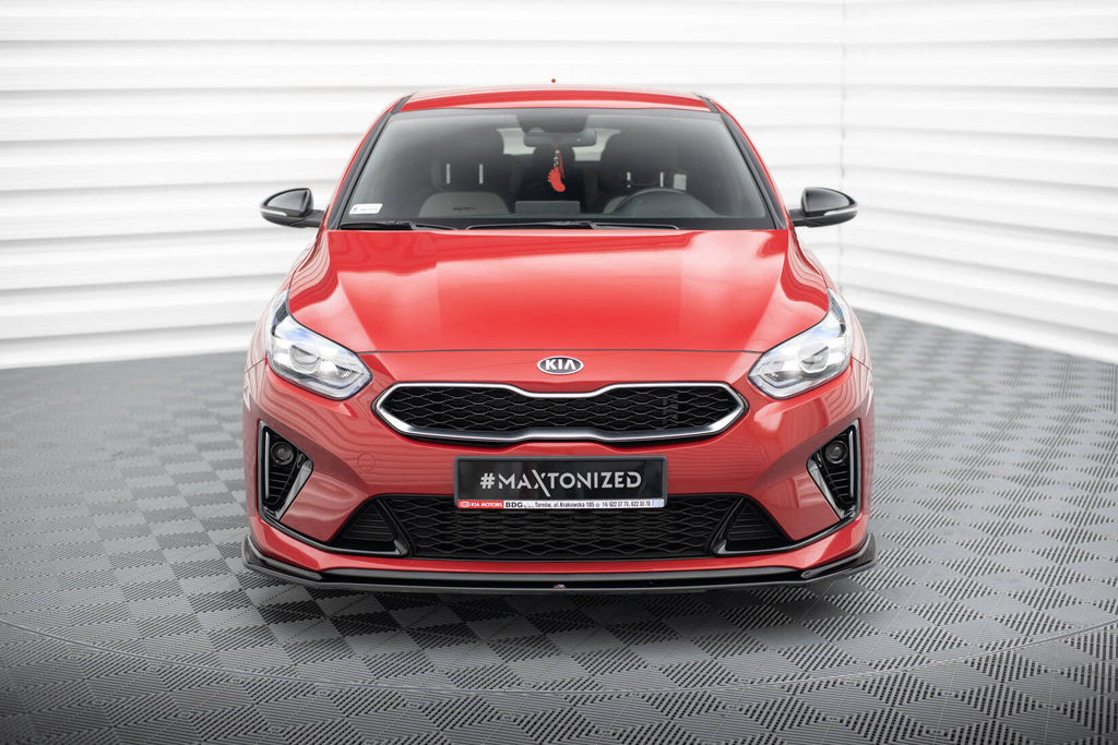 Maxton Design Splitter delantero V.3 para Kia Ceed GT / GT-Line Mk3 / Proceed Mk1 - imagen 2