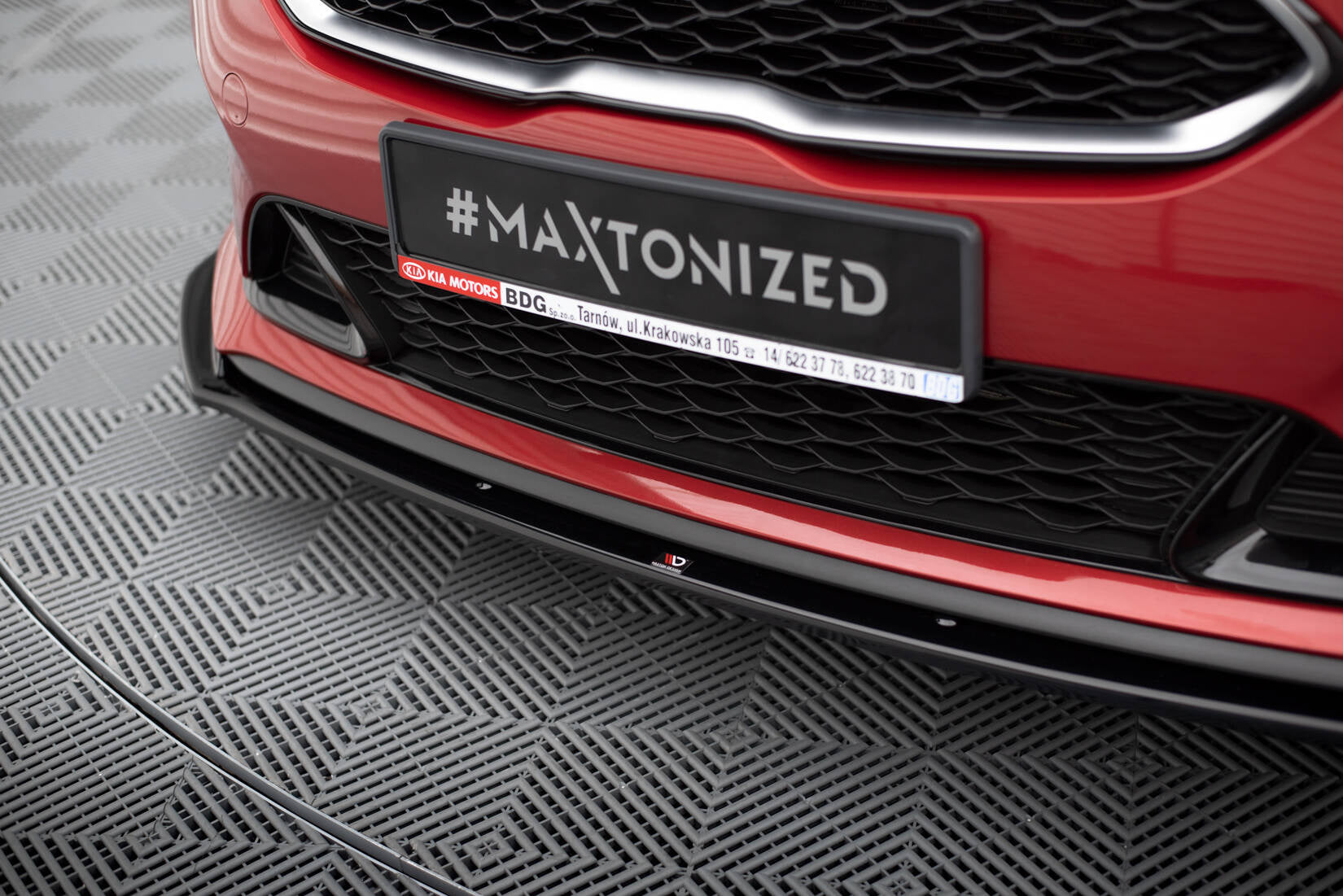 Maxton Design Splitter delantero V.3 para Kia Ceed GT / GT-Line Mk3 / Proceed Mk1 - imagen 3