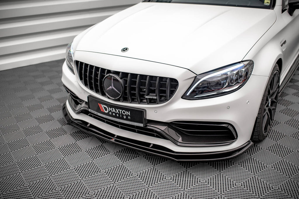 Maxton Design Splitter delantero V.3 para Mercedes-AMG C63 AMG Aero Pack C205 Facelift - imagen 1