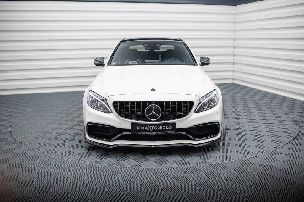 Maxton Design Splitter delantero V.3 para Mercedes-AMG C63 Sedan / Estate W205 / S205 - imagen 2