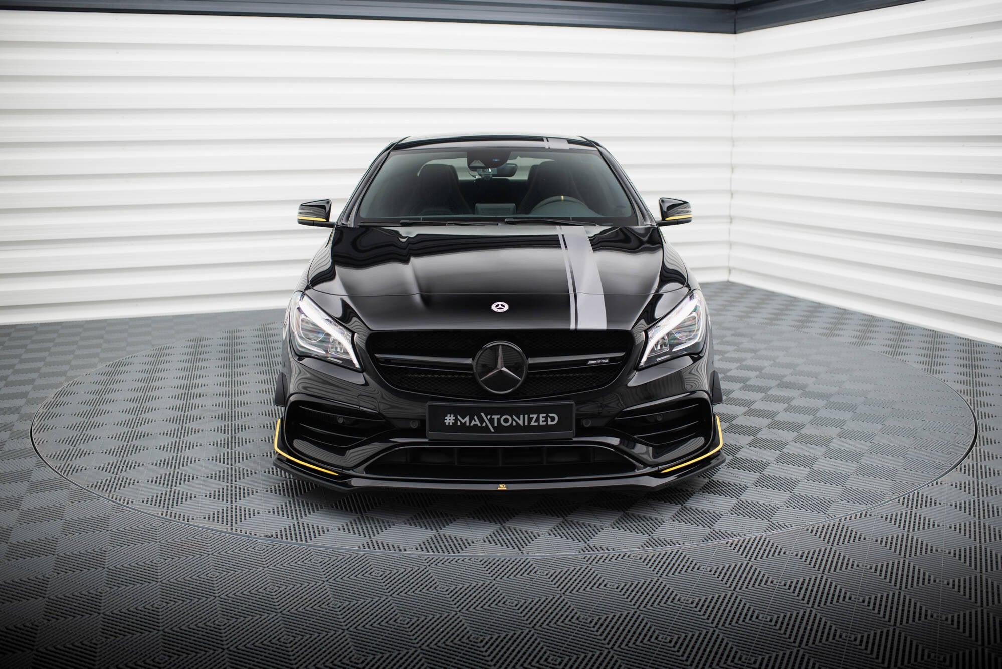 Maxton Design Splitter delantero V.3 para Mercedes-AMG CLA 45 Aero C117 Facelift - imagen 2