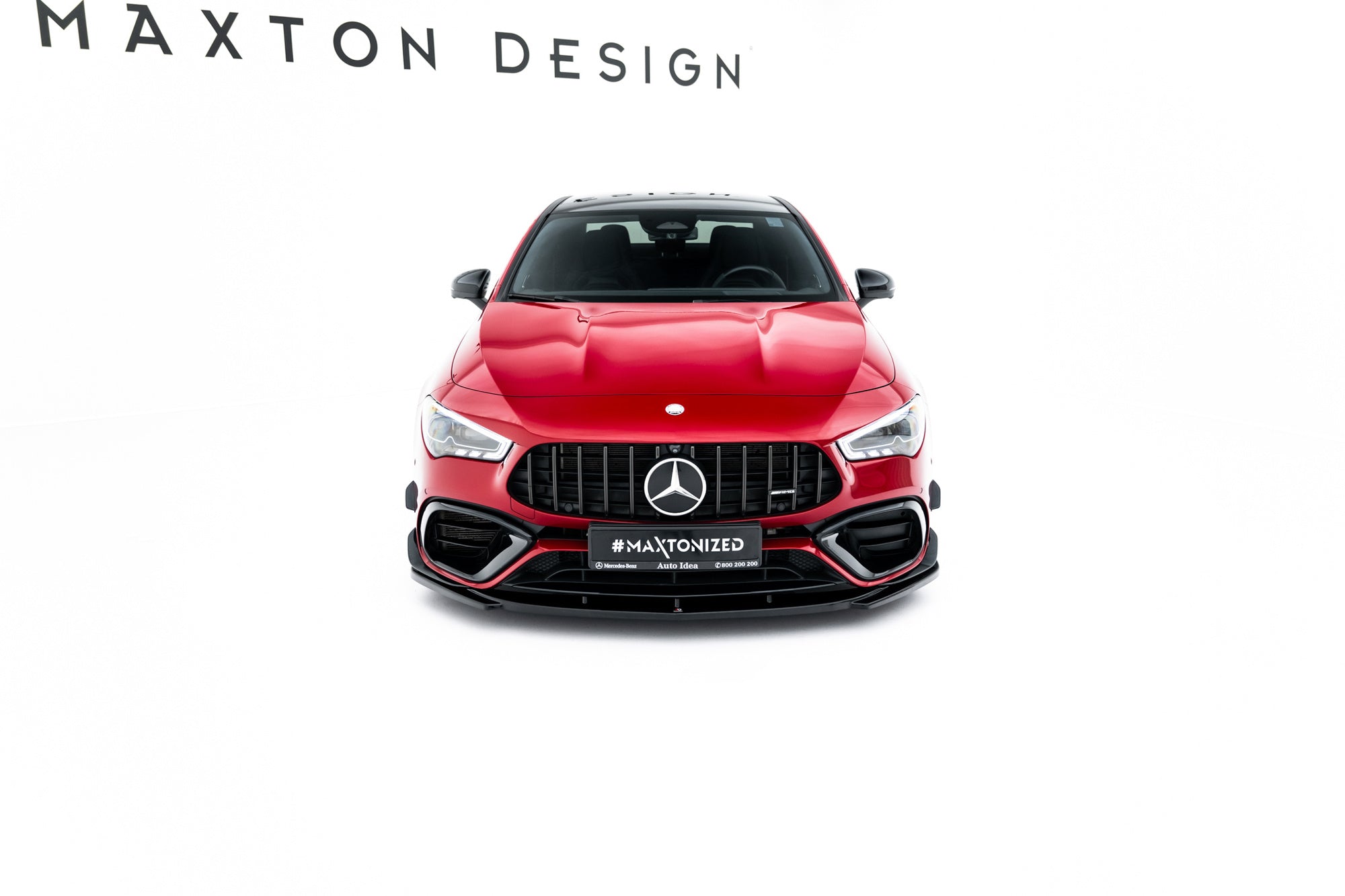 Maxton Design Splitter delantero V.3 para Mercedes-AMG CLA 45 Aero C118 Facelift - imagen 4