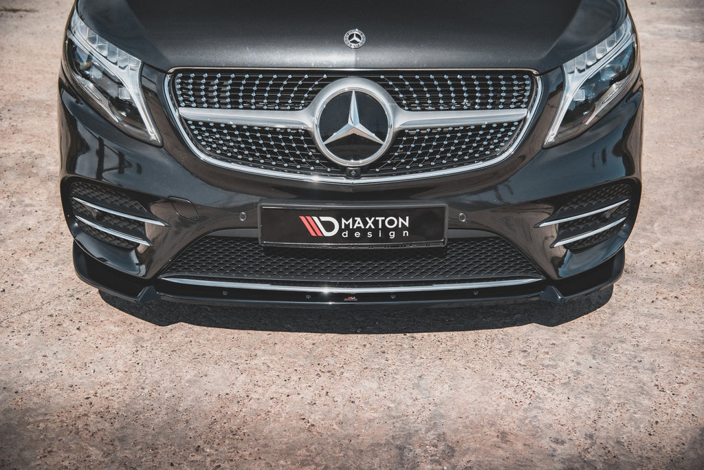 Maxton Design Splitter delantero V.3 para Mercedes-Benz V-Class AMG-Line W447 - imagen 1