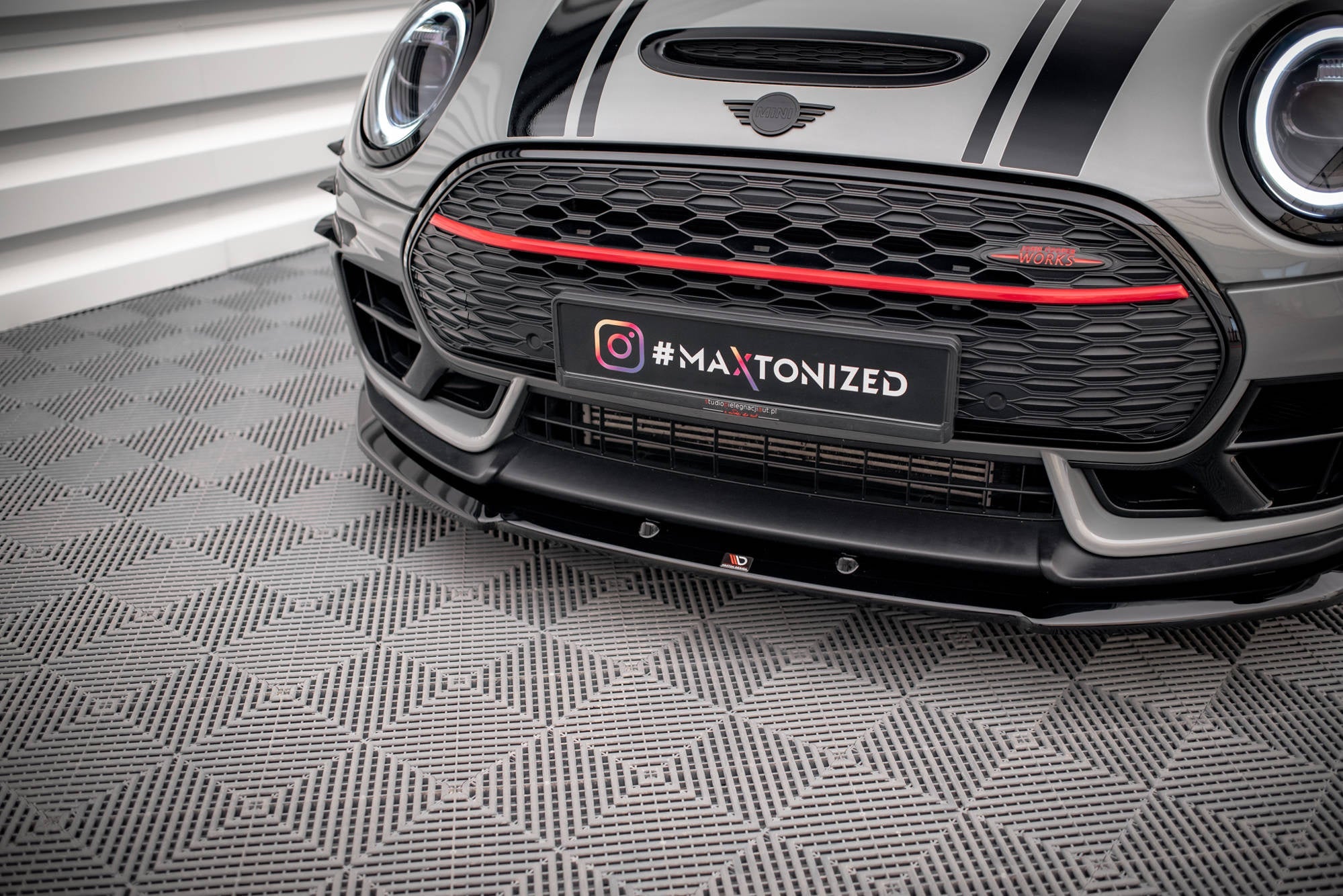 Maxton Design Splitter delantero V.3 para Mini Cooper Clubman John Cooper Works F54 Facelift - imagen 3