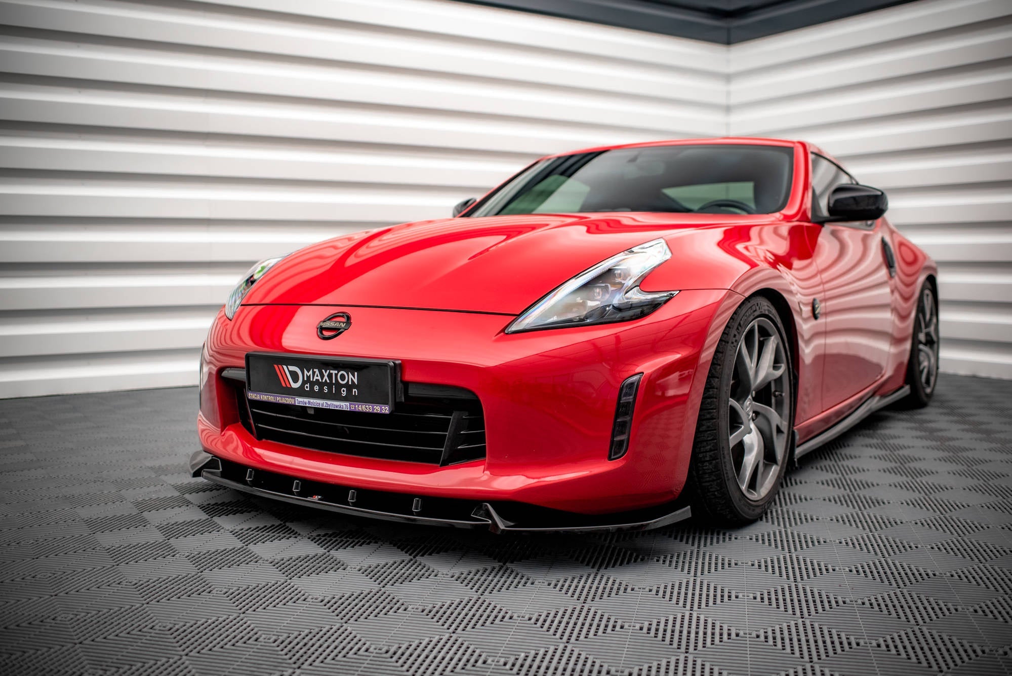 Maxton Design Splitter delantero V.3 para Nissan 370Z Facelift - imagen 1