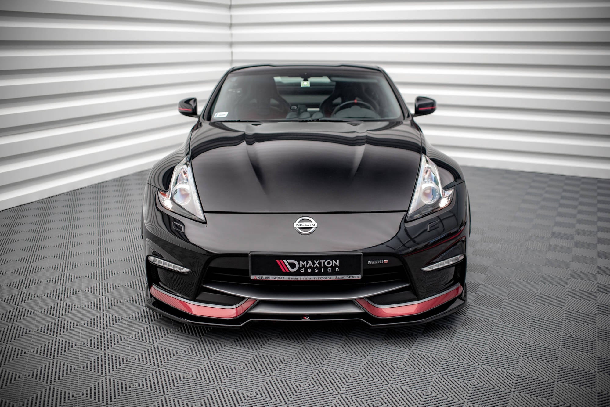 Maxton Design Splitter delantero V.3 para Nissan 370Z Nismo Facelift - imagen 2