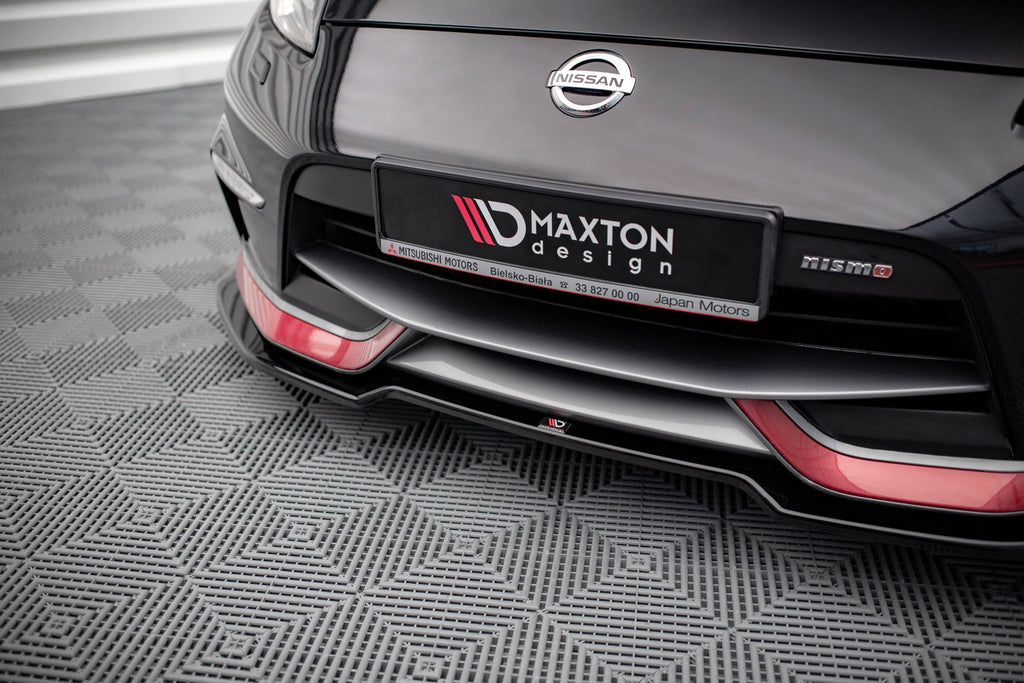 Maxton Design Splitter delantero V.3 para Nissan 370Z Nismo Facelift - imagen 3