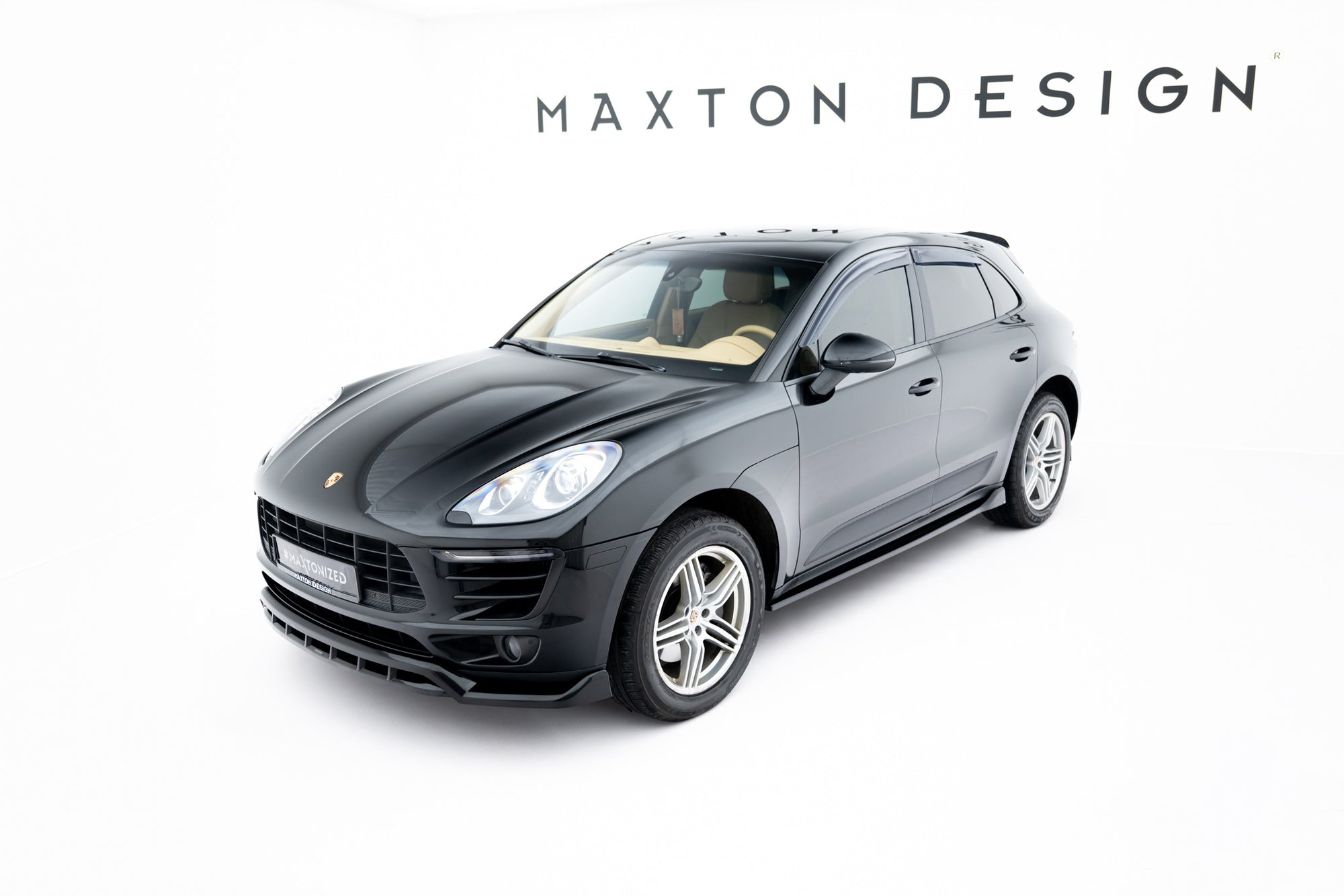 Maxton Design Splitter delantero V.3 para Porsche Macan Mk1 - imagen 1