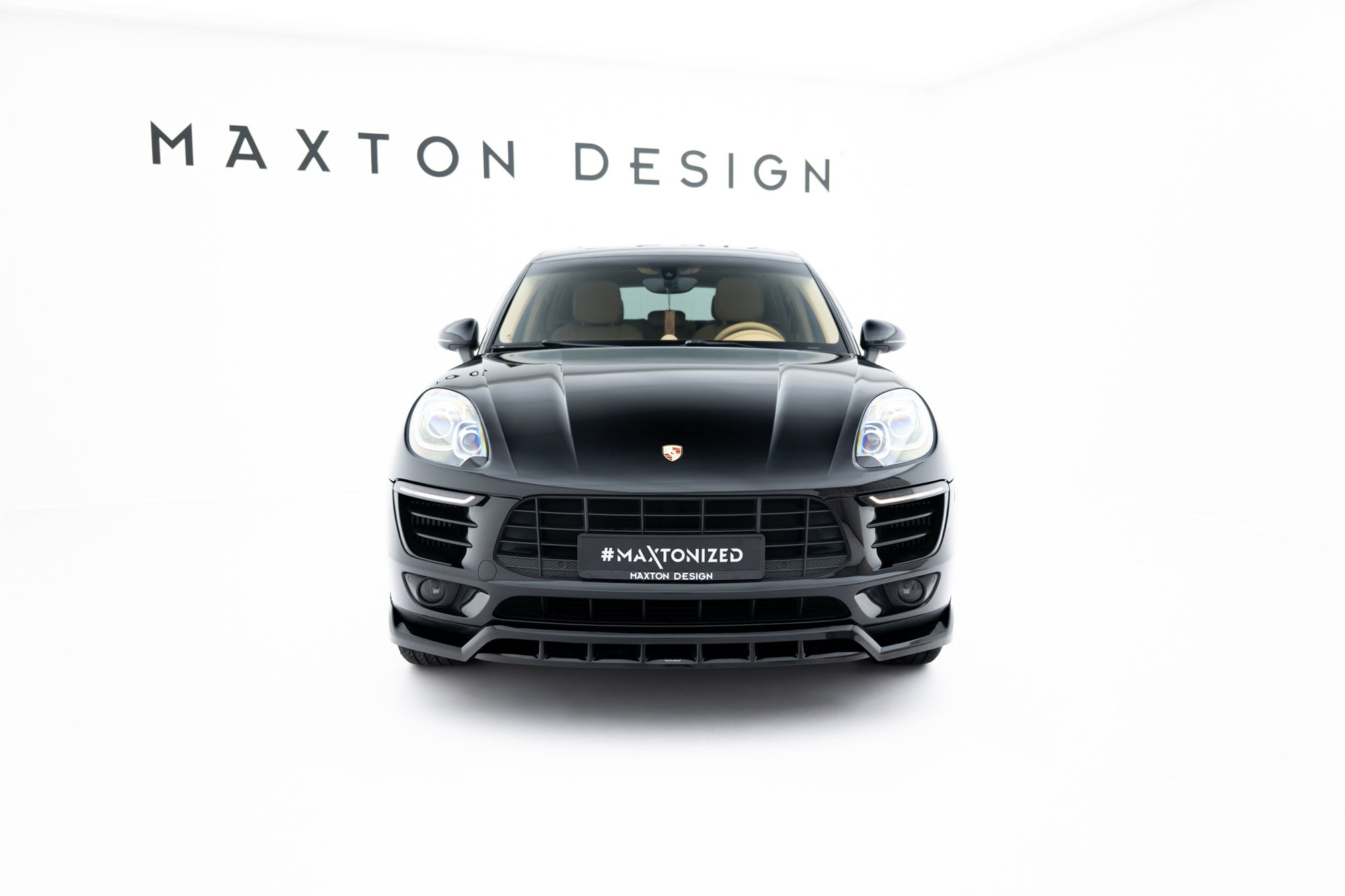 Maxton Design Splitter delantero V.3 para Porsche Macan Mk1 - imagen 3