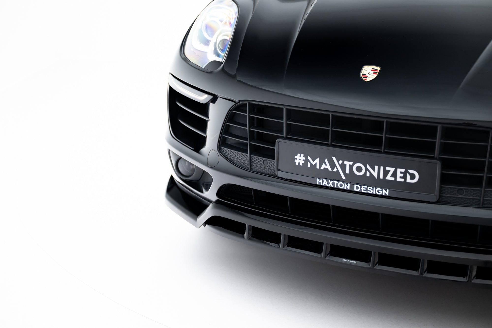 Maxton Design Splitter delantero V.3 para Porsche Macan Mk1 - imagen 4