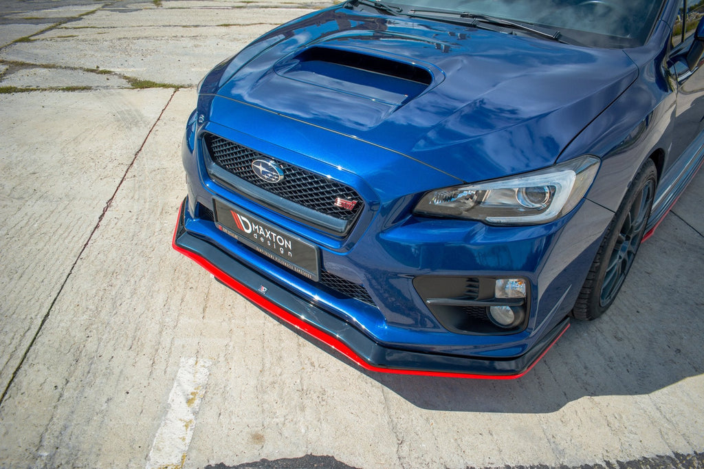 Maxton Design Splitter delantero V.3 para Subaru WRX STI - imagen 1