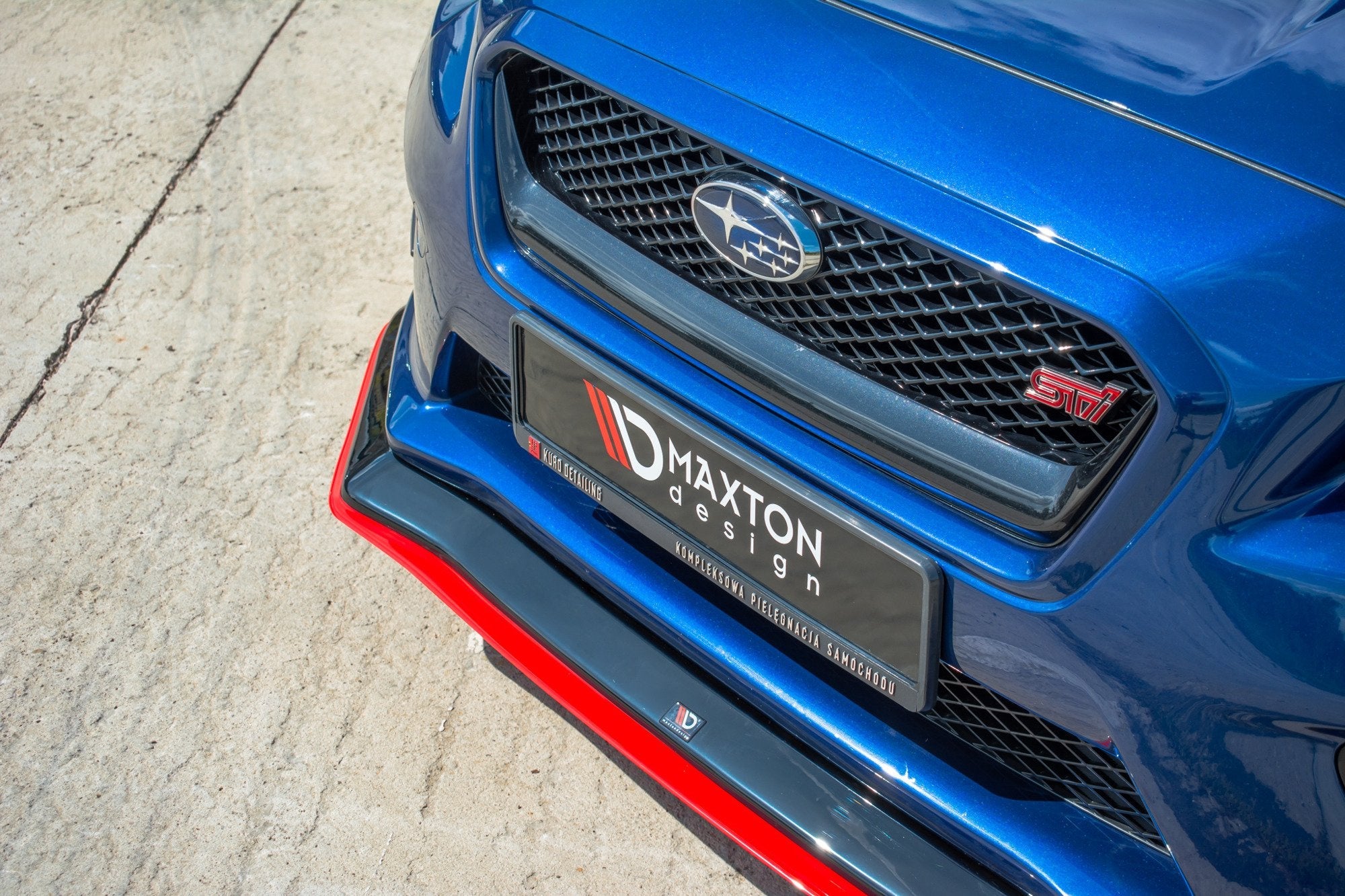 Maxton Design Splitter delantero V.3 para Subaru WRX STI - imagen 2