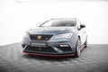 Maxton Design Splitter delantero V.3 para Seat Leon Cupra / FR Mk3 Facelift - imagen 1