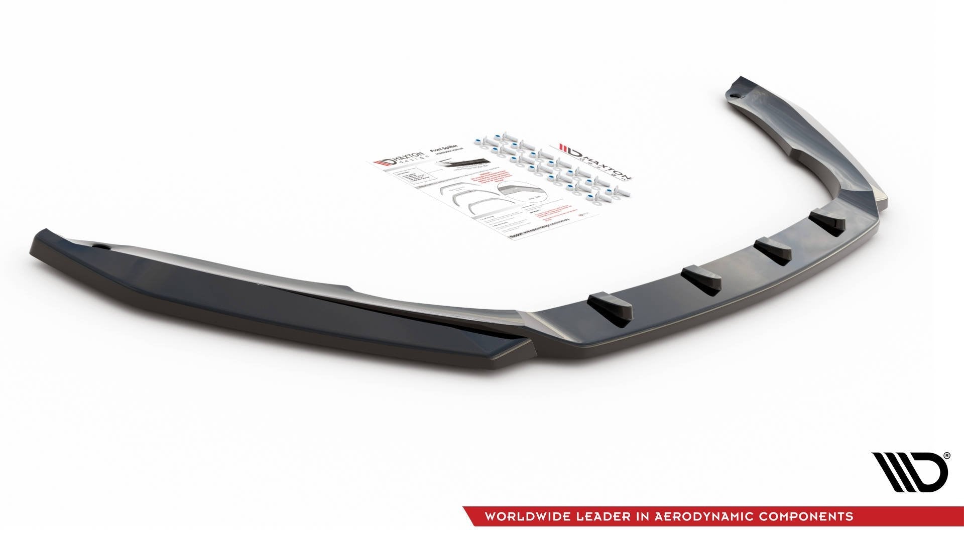 Maxton Design Splitter delantero V.3 para Skoda Octavia RS Mk3 Facelift - imagen 4