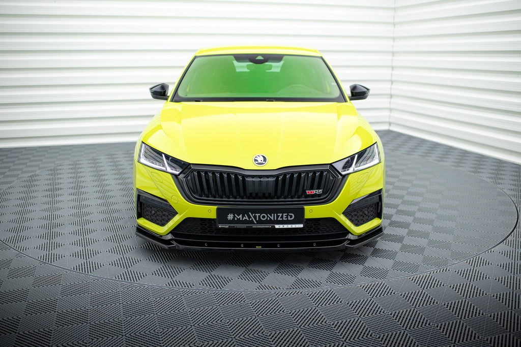 Maxton Design Splitter delantero V.3 para Skoda Octavia RS Mk4 - imagen 2