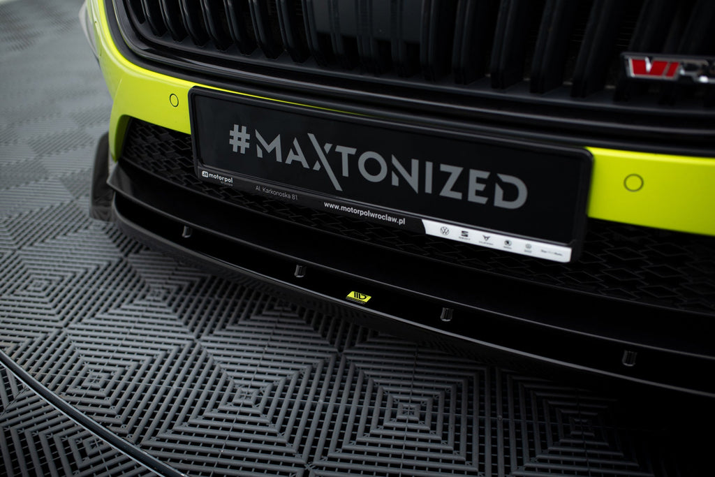 Maxton Design Splitter delantero V.3 para Skoda Octavia RS Mk4 - imagen 3