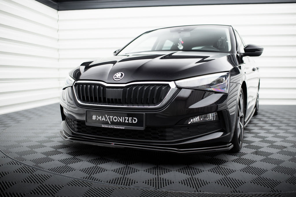 Maxton Design Splitter delantero V.3 para Skoda Scala - imagen 1