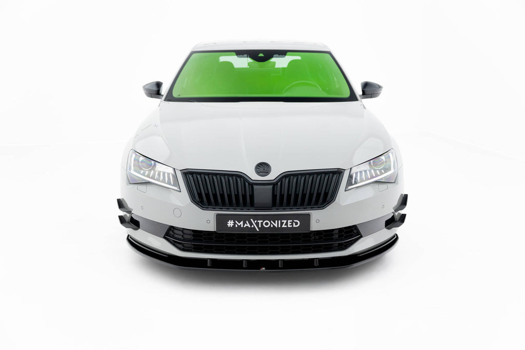 Maxton Design Splitter delantero V.3 para Skoda Superb Liftback / Combi Mk3 - imagen 3