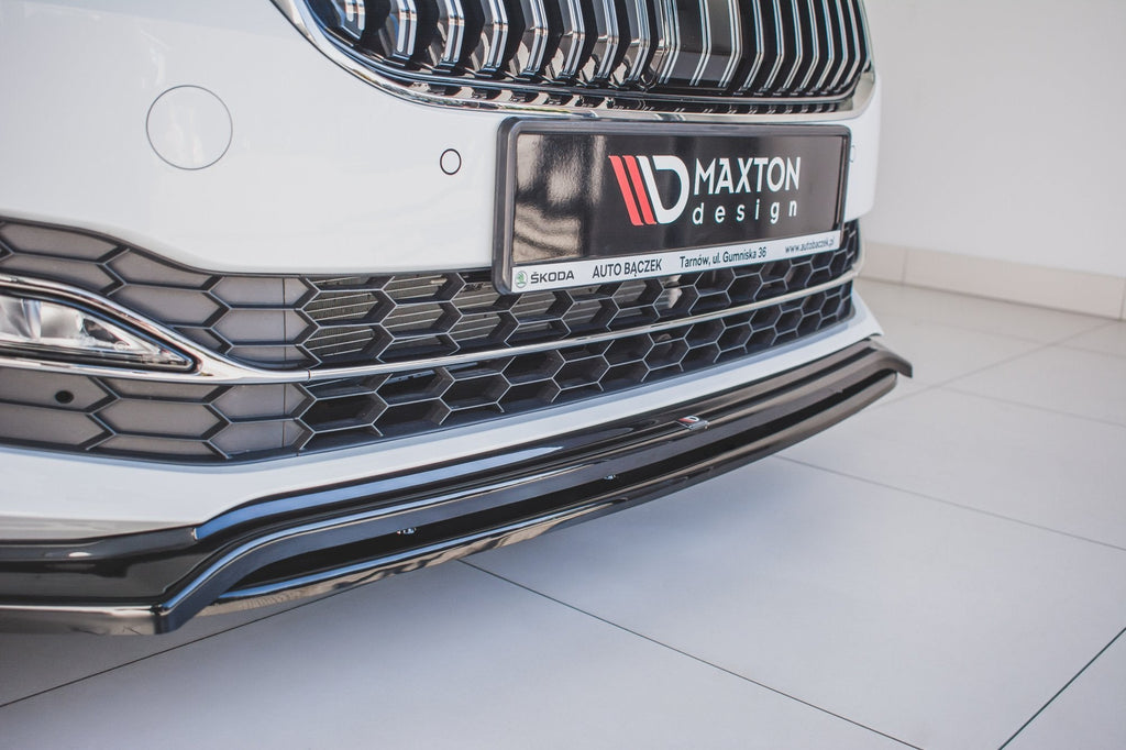Maxton Design Splitter delantero V.3 para Skoda Superb Liftback / Combi Mk3 Facelift - imagen 2