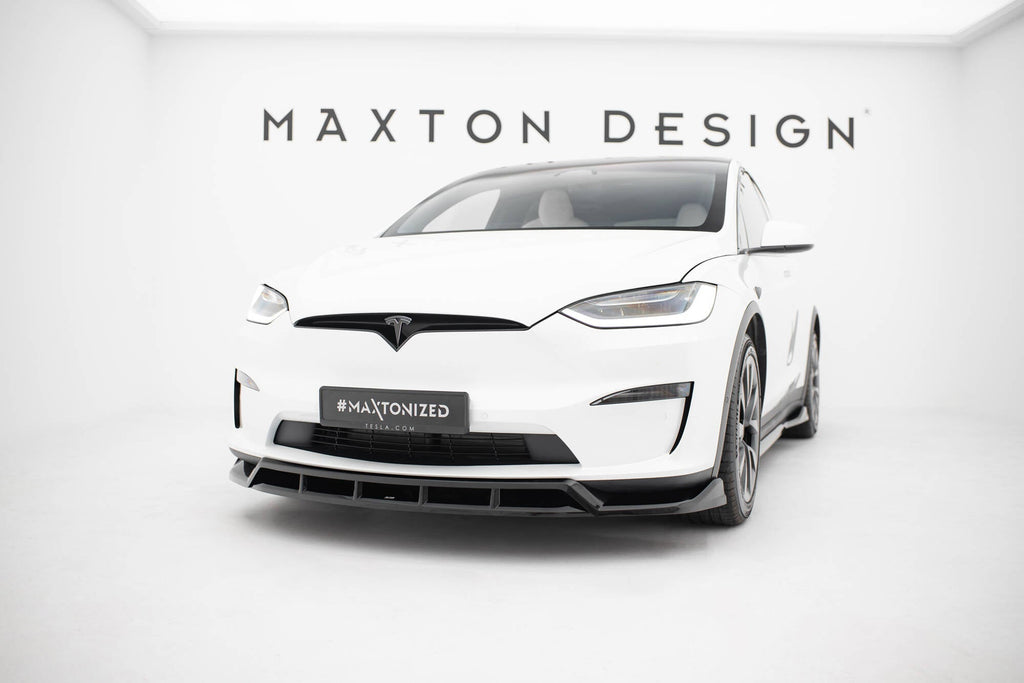 Maxton Design Splitter delantero V.3 para Tesla Model X Mk1 Facelift - imagen 1