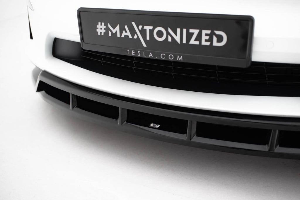 Maxton Design Splitter delantero V.3 para Tesla Model X Mk1 Facelift - imagen 3