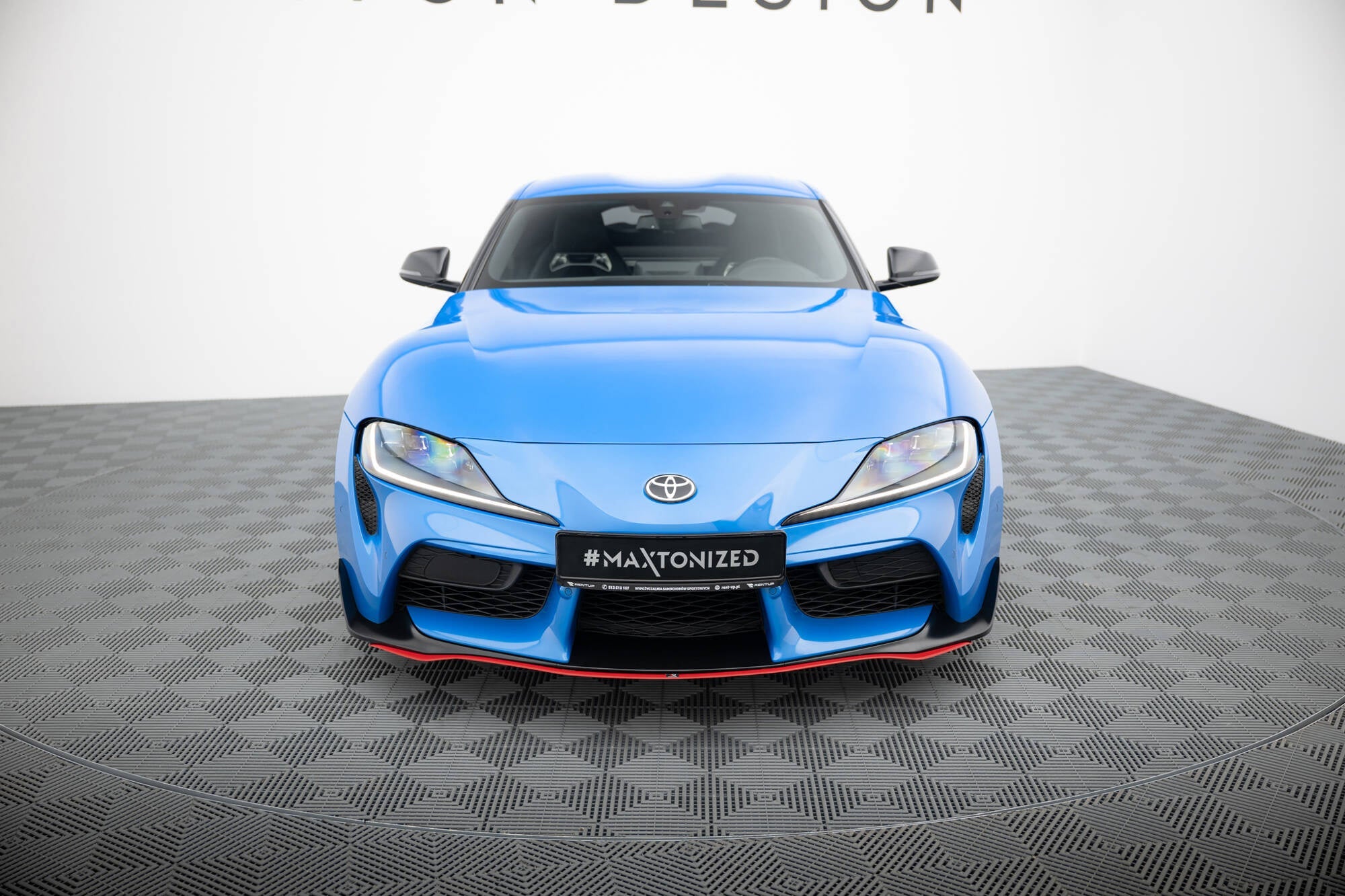 Maxton Design Splitter delantero V.3 para Toyota Supra Mk5 - imagen 2